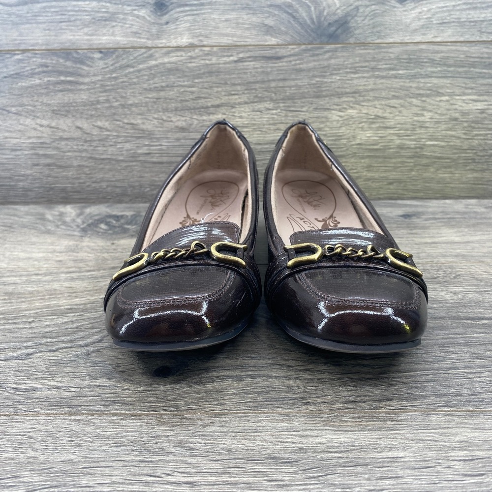 Life Stride Support Soft System Active Arch Shoes Women's Size 6.5 Us Brown - Picture 7 of 13